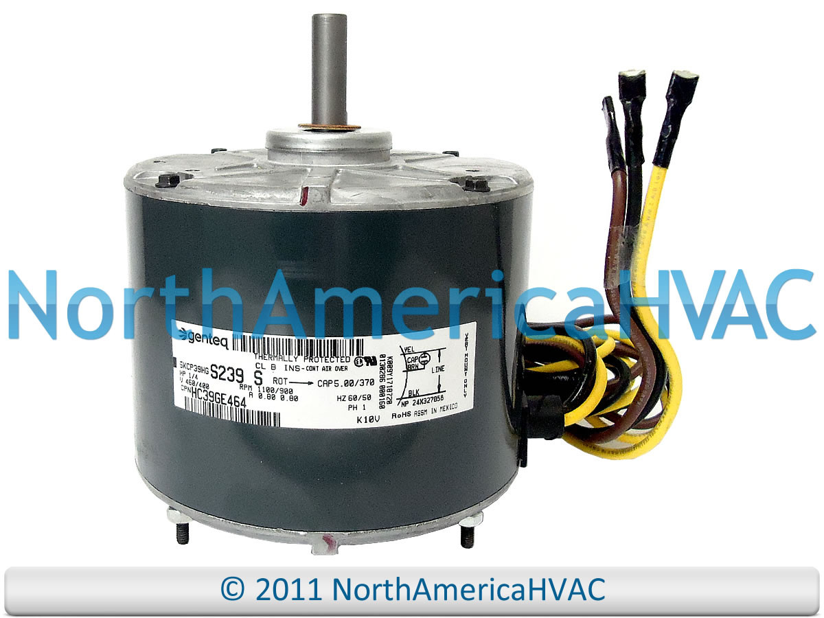 OEM A/C Condenser FAN MOTOR 1/4 HP 460 Volt Replaces GE Genteq